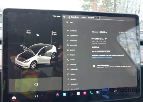 2021 Tesla Model Y Long Range Dual Motor All-Wheel Drive from USA, damaged, VIN 5YJYGDEE5MF077870